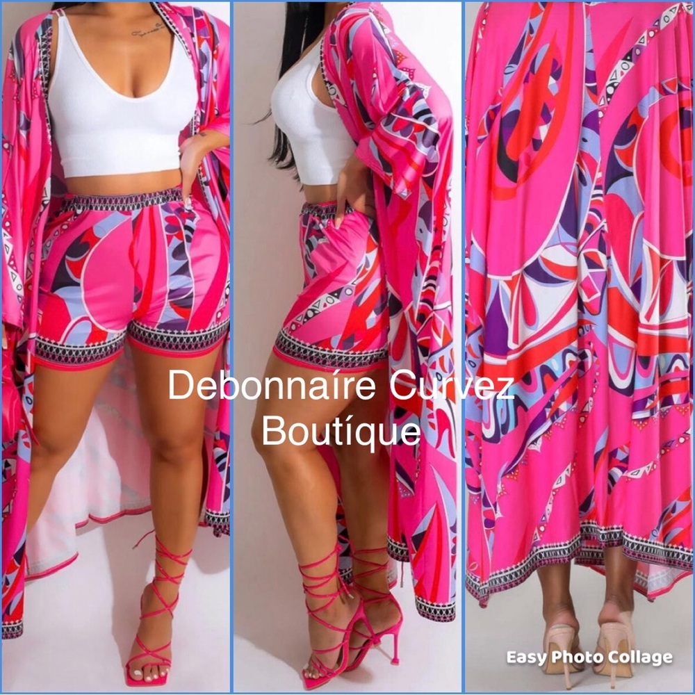 “VAC” 2-Piece Short Set